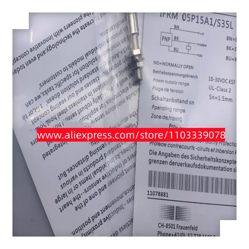 

Новый Индуктивный бесконтактный переключатель IFRM 05N17A1/PL IFRM 05P17A1/PL, 2 шт.