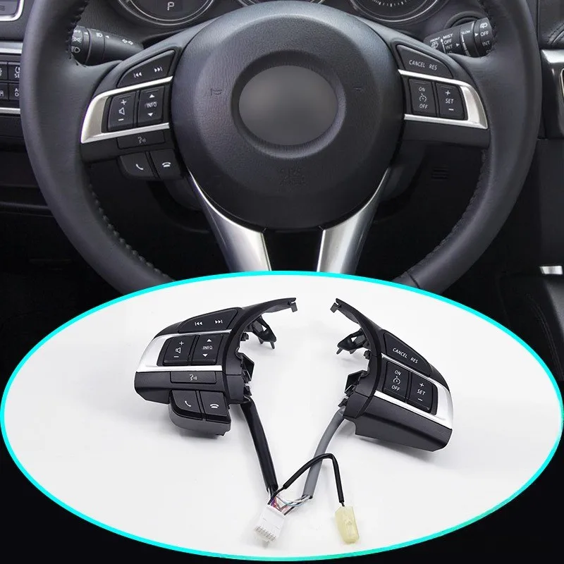 

Cruise Control Volume Control Steering Wheel Button Switch For Mazda CX-4 CX-5 6 Atenza 3 Axela Car Replacement Part