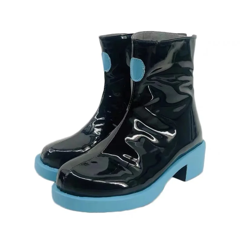 Mulheres anime mikuo cosplay sapatos jk vestido de marinheiro uniforme do ensino médio dia das bruxas