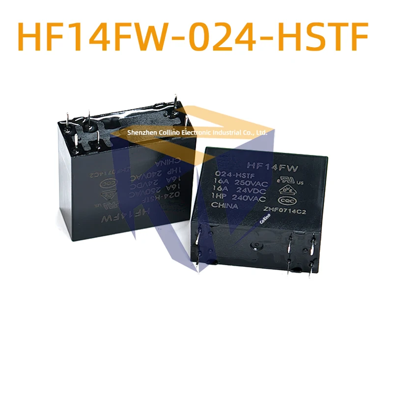 5pcs HF14FW-024-HSTF 6-pin Automobile Relay HF14FW-024-HTF 16A