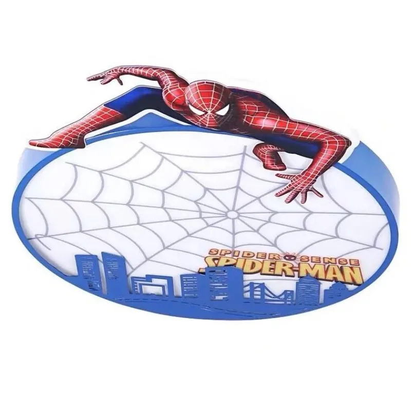 Marvel Spiderman children boys new Nordic style simple modern personality creative cartoon cartoon bedroom led ceiling lamp