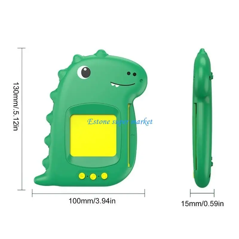 آلة قراءة للأطفال 090B مزودة ببطاقات فلاش ناطقة، أداة تعليمية تفاعلية لقراءة اللغة الآلية
