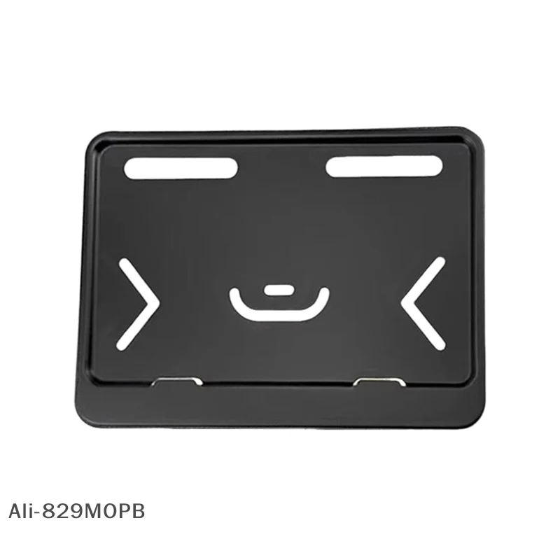 【P】Aluminum License Plate Frame Motorcycle License Plate Holder For Front & Rear 2 Holes Universal