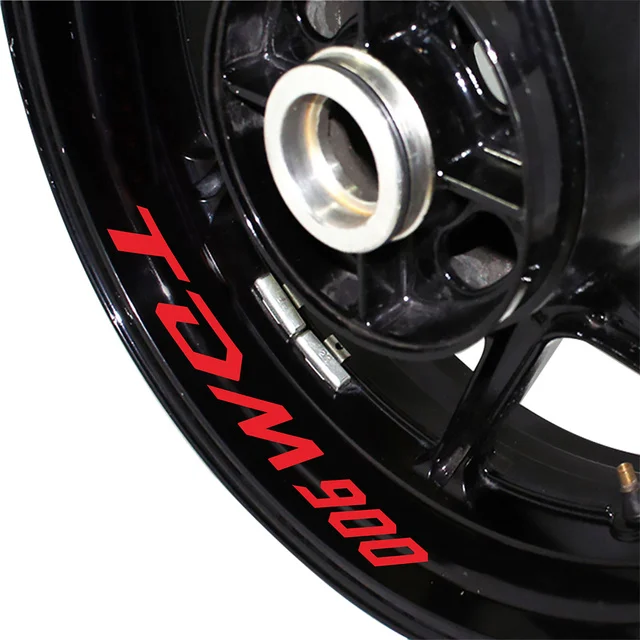 Hot Sale Motorcycle Waterproof Reflective Decoration Wheel Stickers For TDM900 TDM 900 Sign Inner Rim Stripe Tapes Decals tdm900