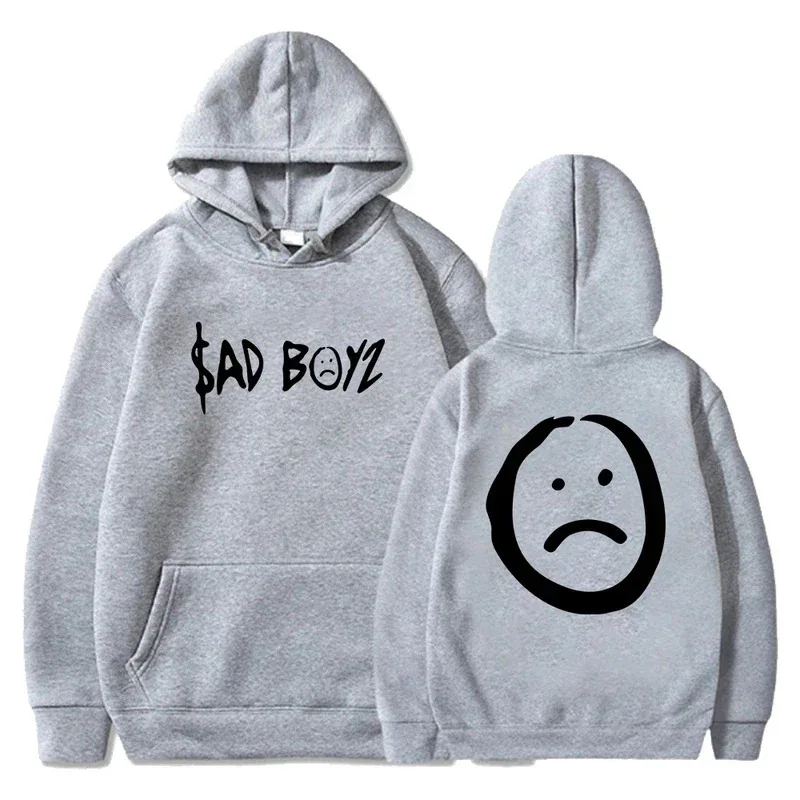 AAA 2025 2023 جونيور H Sad Boyz هوديي جولة حول العالم ميرش كم طويل ملابس الشارع الشهير الرجال النساء مقنعين البلوز الهيب هوب الملابس