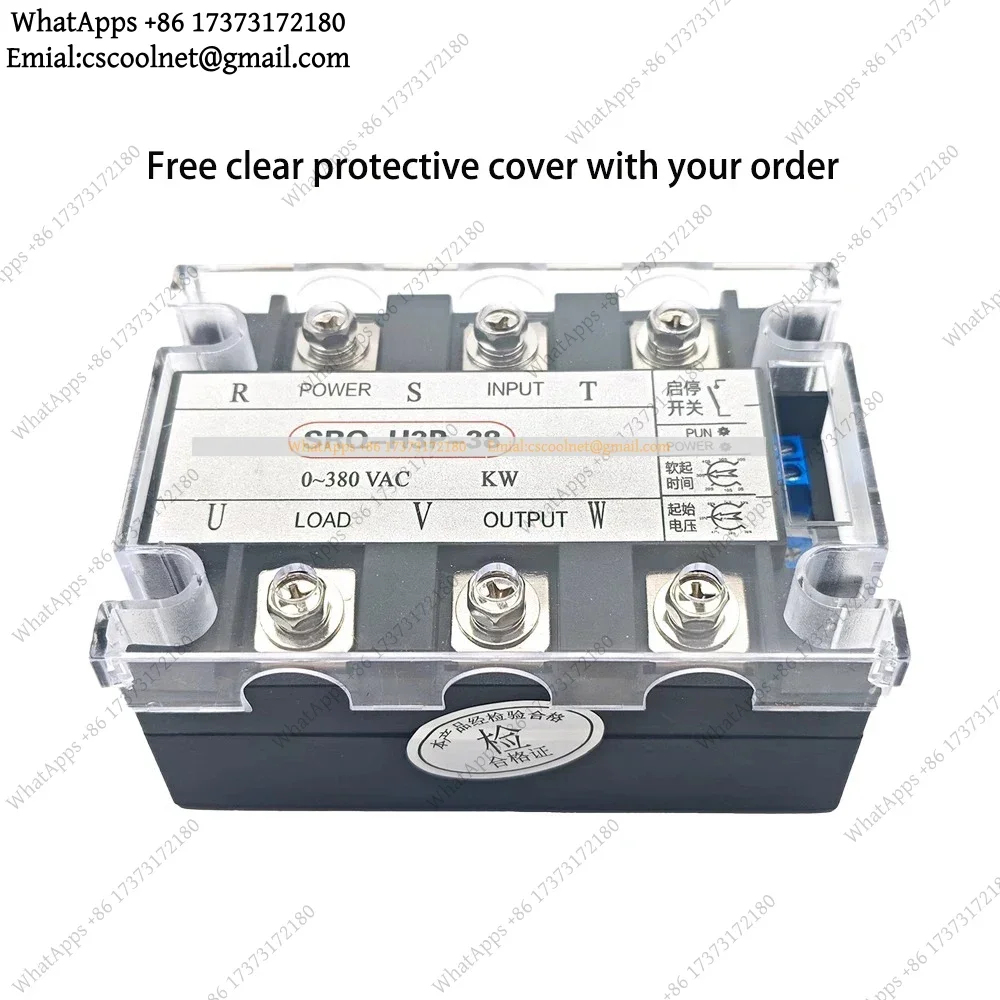 k06 Three-phase Motor Soft Start Module 1-30KW On-line Pump Fan Soft Starter Slow Stop Device Controller