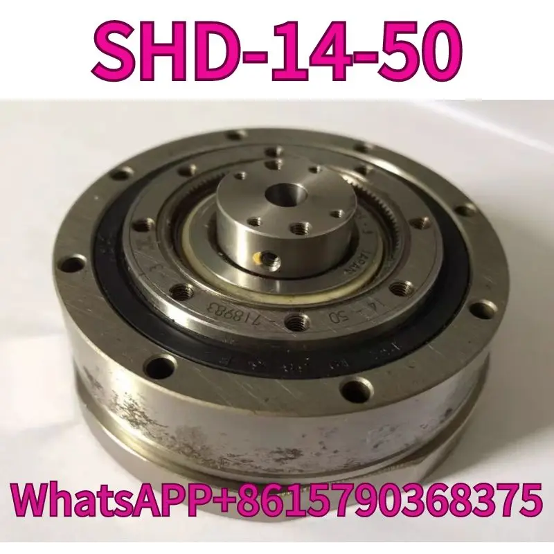 Used harmonic reducer SHD-14-50 with a speed ratio of 1:50