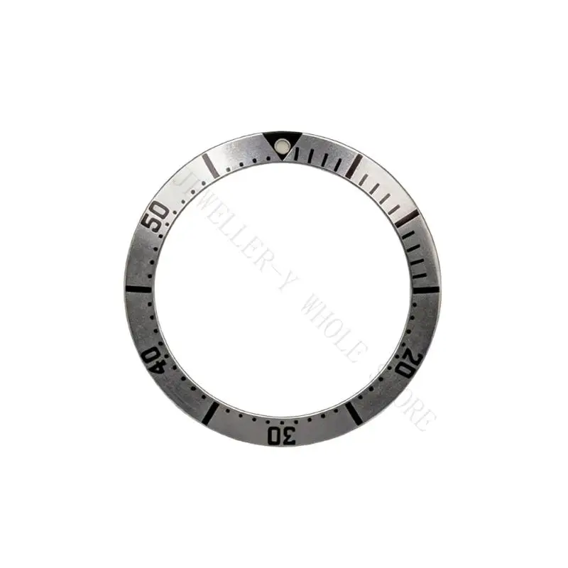 R7UF Advanced Aluminum Ceramic Dive Watch Bezel with Precise Markings for Enhancing Readability in 38mm Outer Diameter
