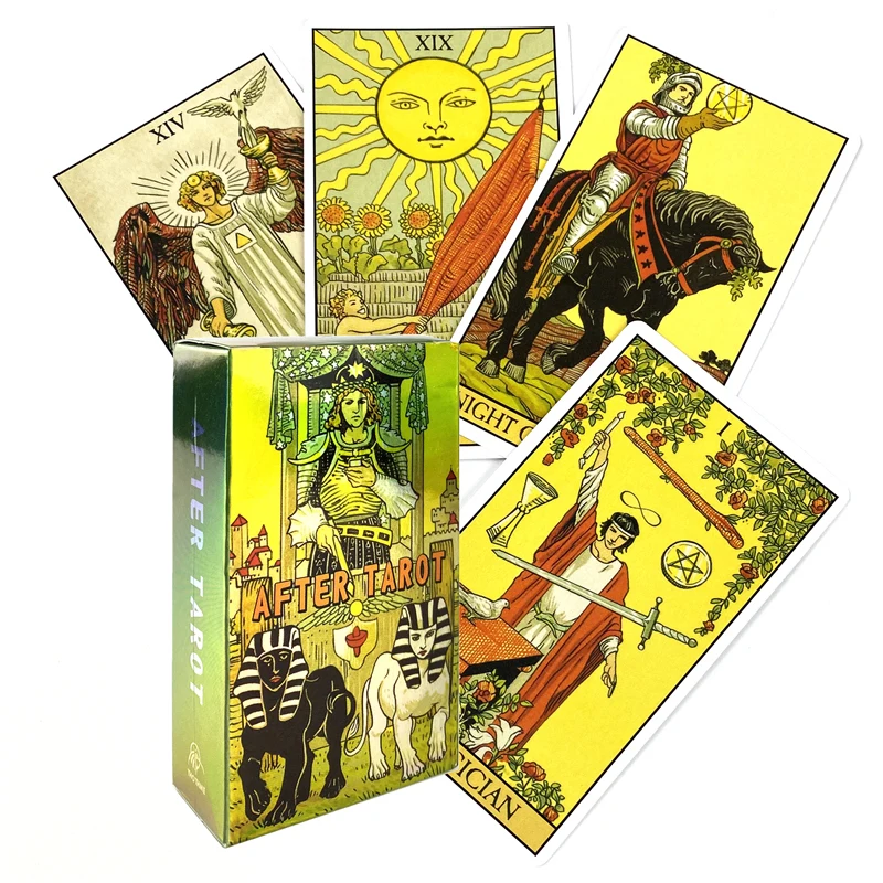 After Tarot Cards Rider Englische Version Oracle-Brettspiel für Familienfeiern
