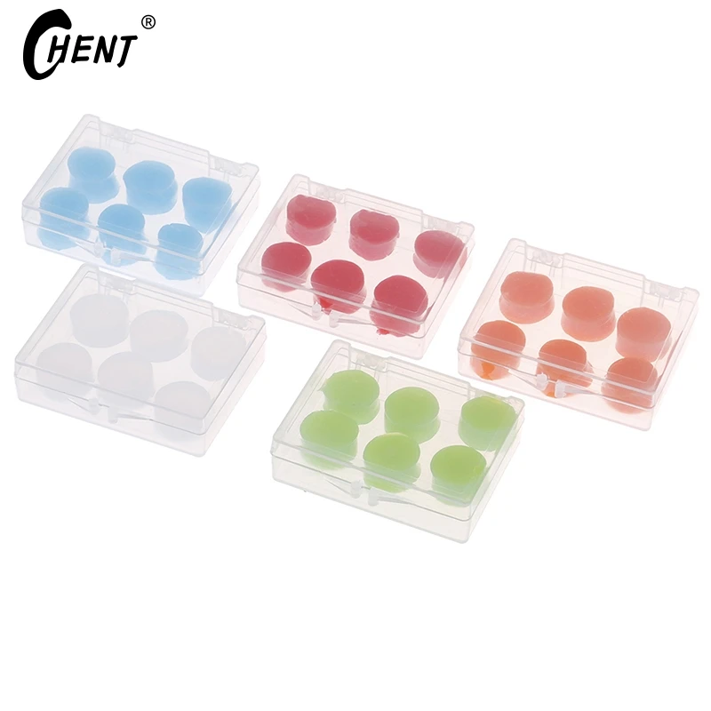 

6Pcs Silicone Clay Earplugs Can Be Molded To Reduce Noise And Provide Sound Insulation