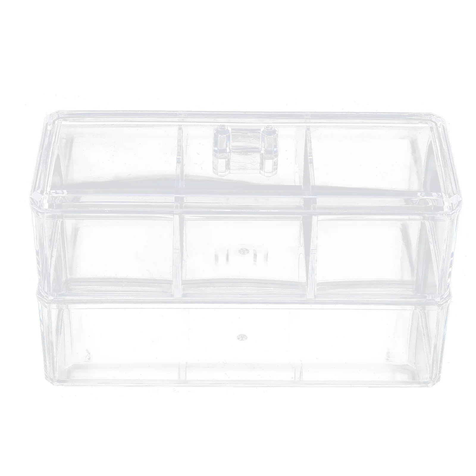 

Storage Box Durable Dustproof Organizer For Bathroom Dressing Table Case Container Box Case Container