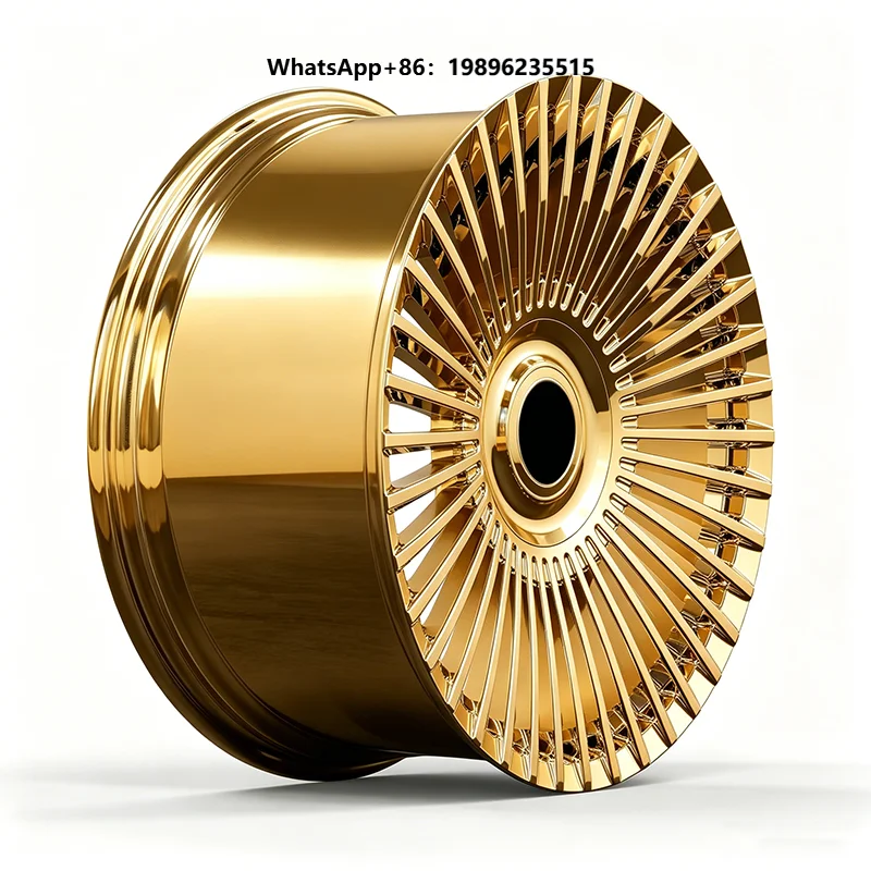 New Source Factory Custom Aluminum Alloy Forged Wheels 15-24 Inch 30mm  Spoke Design Auto Tuning Passenger Car Wheels