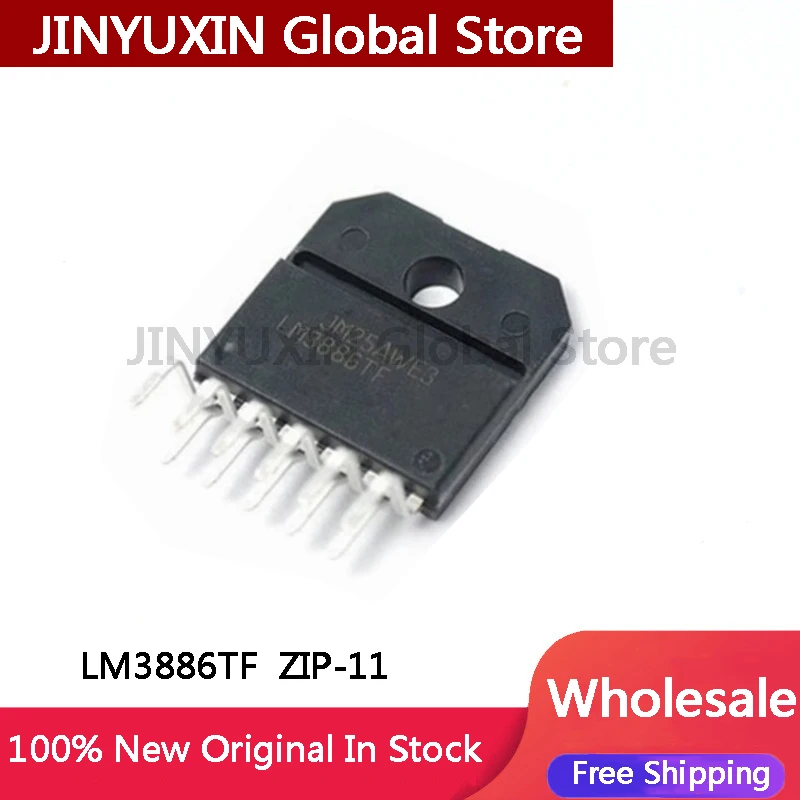1-5Pcs LM3886TF LM3886 ZIP-11 Fever Amplifier Chip Audio Amplifier Fever Amplifier Chip In Stock