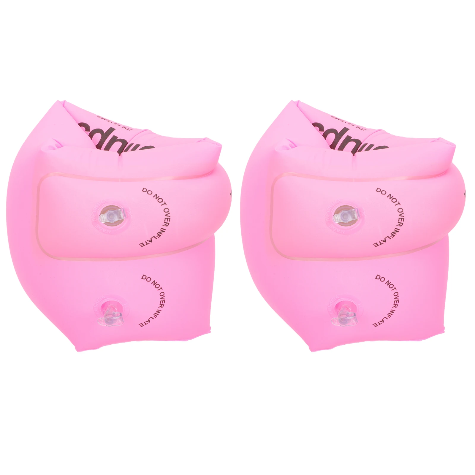 

2Pcs Inflatable Swim Arm Bands Easy Storage Carrying High-Grade PVC Material Floating Arm Sleeves Outdoor Pool Fun