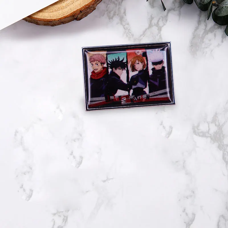 Jujutsu Kaisen Brooch Fushiguro Megumi Gojo Satoru Sukuna Yuji Itadori Enamel pin Manga Comics Series Anime Badge jewelry