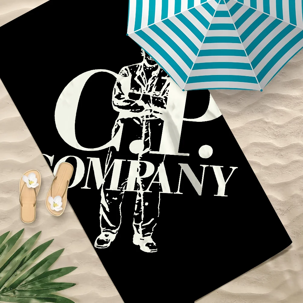 Fashion Brand Design-Cp-s-C-Company Towel Soft Pool Gift For Travel Gym Shower Camping Quick Dry Sports Large Beach Towel