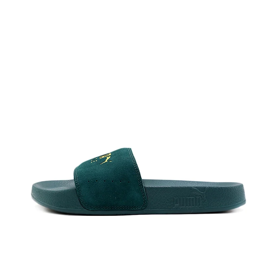 PUMA Leadcat Slide Slippers Unisex Green 365758-09