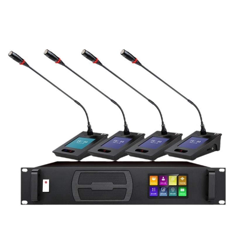 

QH-8808S Professional Wired Hand in Hand Conference Microphone Video Tracking Microphone