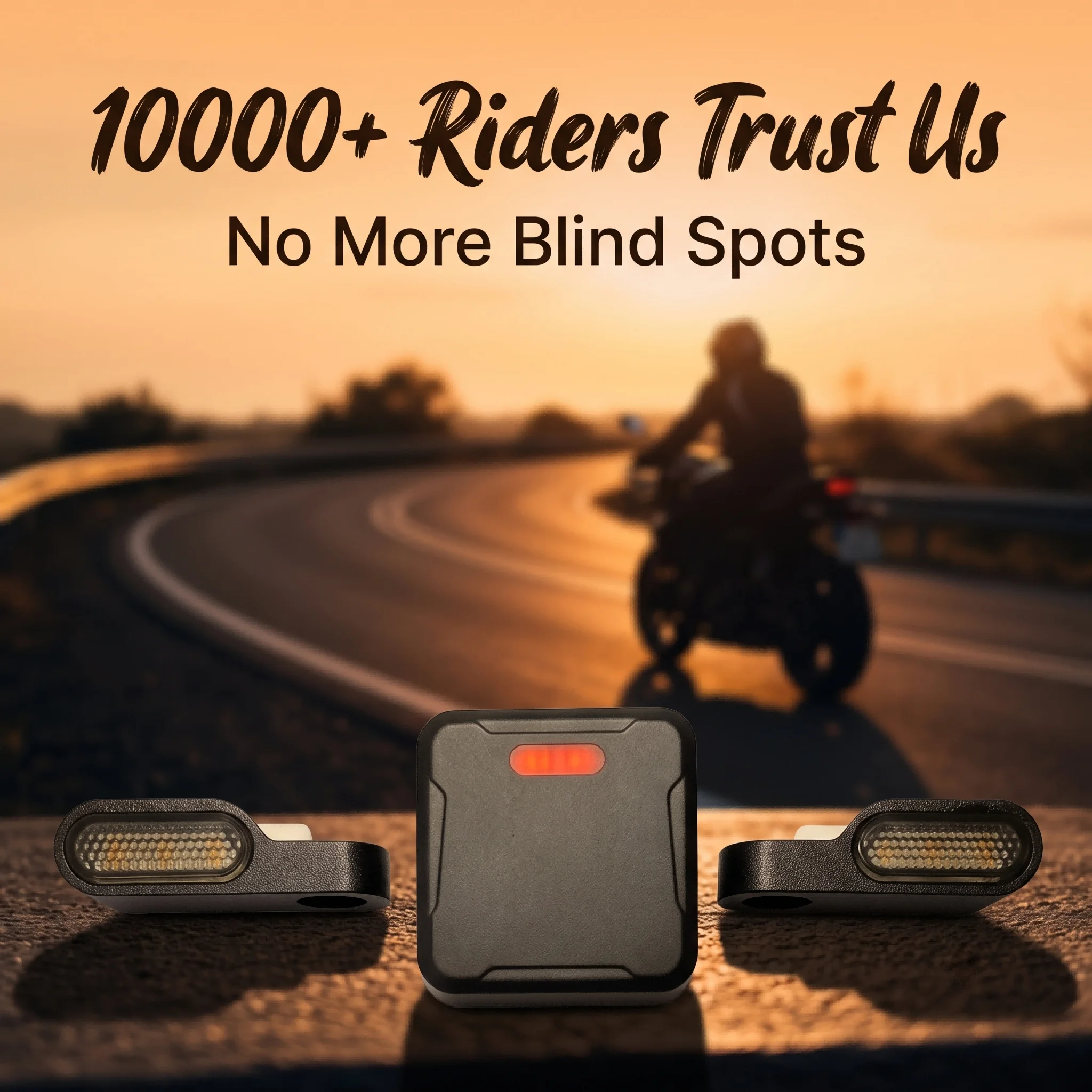 Motorcycle 77GHz BSD Radar Safety Kit Blind Spot Monitor & Lane Change Alarm IP67 Waterproof Moto Warning System Accesorios Moto