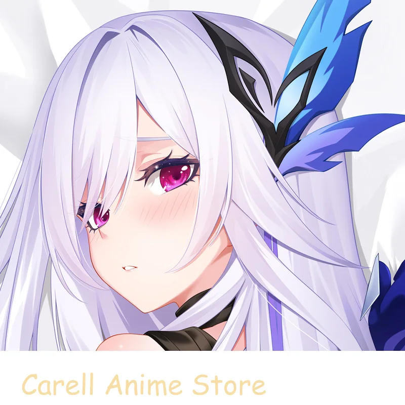 

Наволочка для подушки Dakimakura Anime Genshin Impact Skirk с двусторонним принтом, в натуральную величину, 2WAY