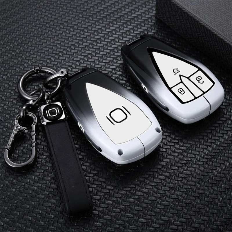 

Electric Car Key Case Protective Shell for Changan Qiyuan NEVO Q05 A05 A06 Q07 A07 E07 Vehicle Remote Key Cover Fob Holder Bag