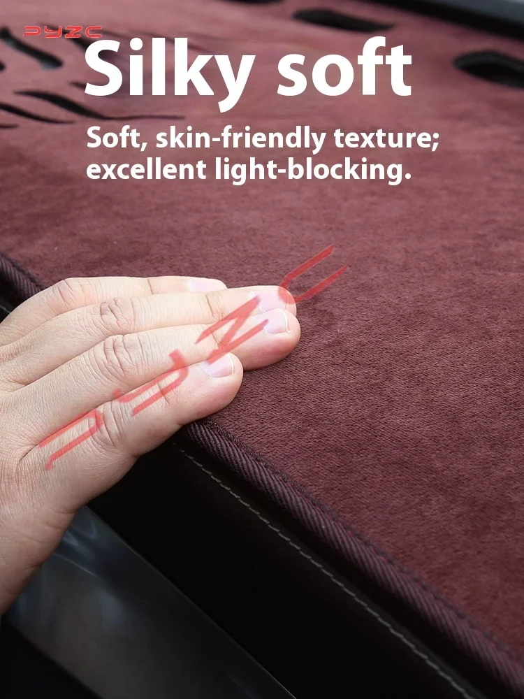 غطاء لوحة سيارة لشركة هيونداي سوناتا 2015 2016 2017 2018 سوناتا 9 داش حصيرة لوحة القيادة وسادة السجاد المضادة للأشعة فوق البنفسجية المضادة للانزلاق #3