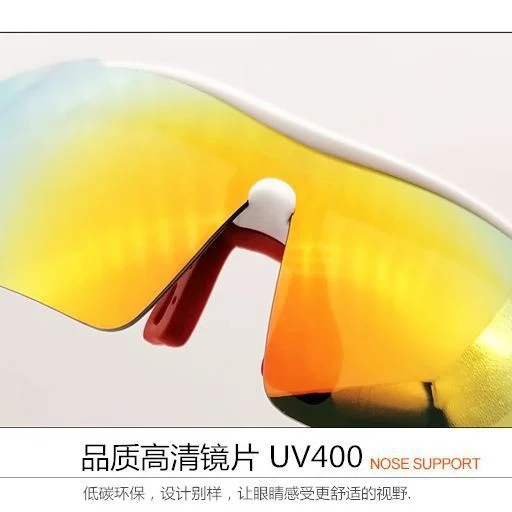 0089 outdoor glasses HD cycling fishing hiking myopia sun sports wind PC / box single glasses