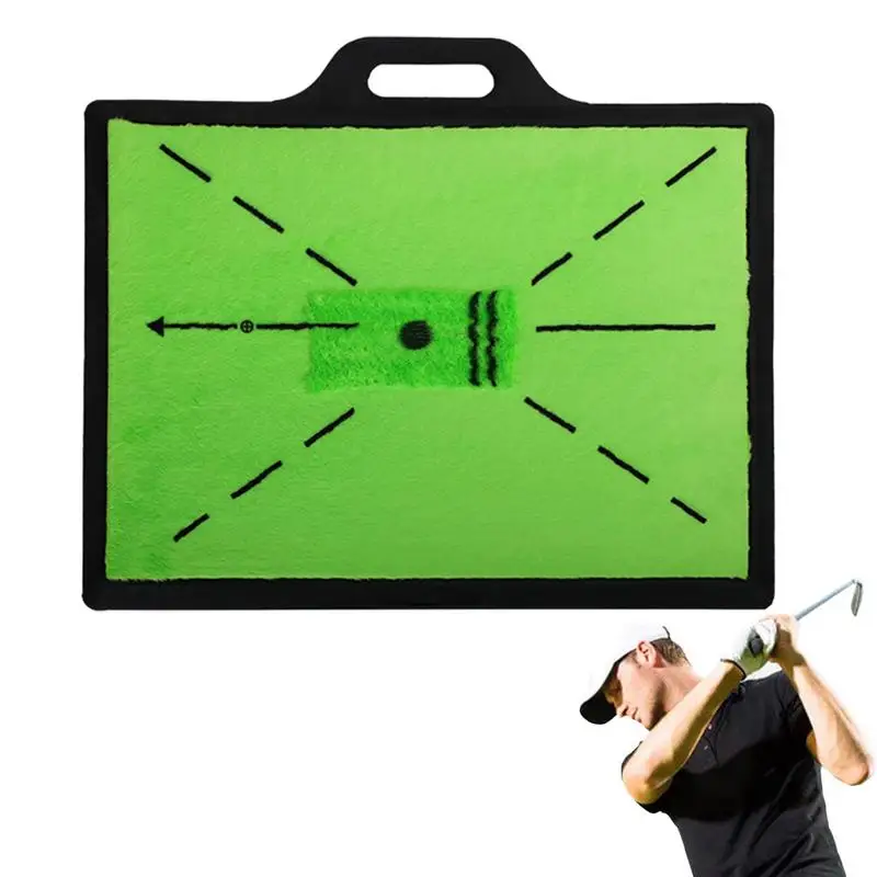 

Impact Golf Mat Golf Impact Mat Path Feedback Golf Training Equipment Golf Pad For Swing Detection And Batting Golf Driving Mat