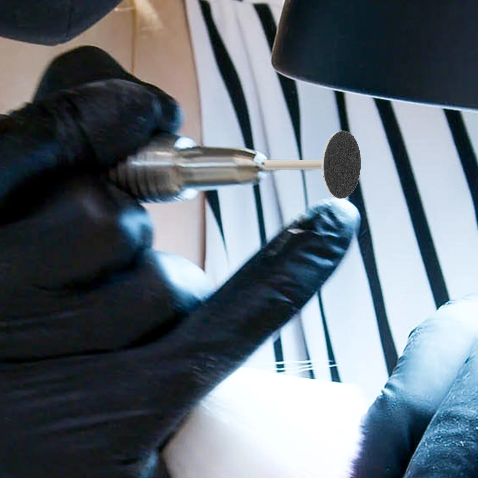 

72 Pcs Electric Callus Remover Pads Foot File Black Sand Discs Bride Nail Tools Feet Professional Pedicure Sanding Discs