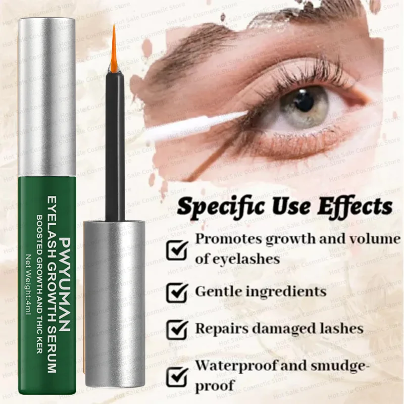 Fast Eyelash Growth Serum 7 วัน Natural Eyelash Enhancer Longer Fuller หนา Curling Lash Treatment Eye Care ผลิตภัณฑ์แต่งหน้า
