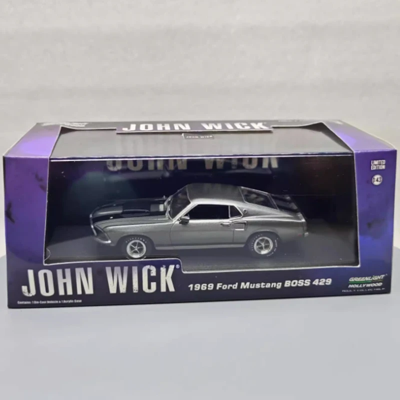 Greenlight Diecast 1/43 Scale 1969 Mustang BOSS 429 Alloy