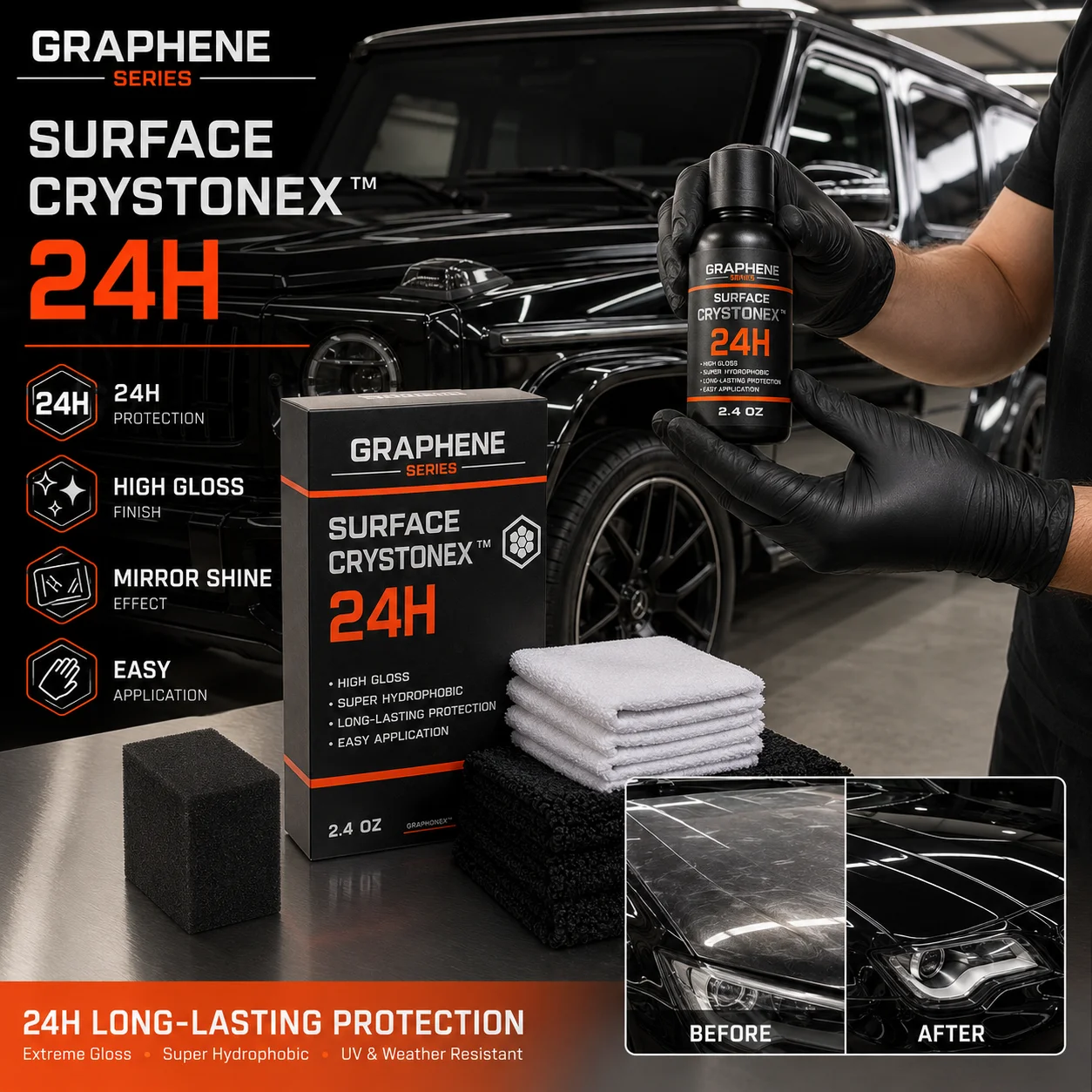 Spray de revêtement nano-céram - Car Wax Ceramic Coating avis et prix