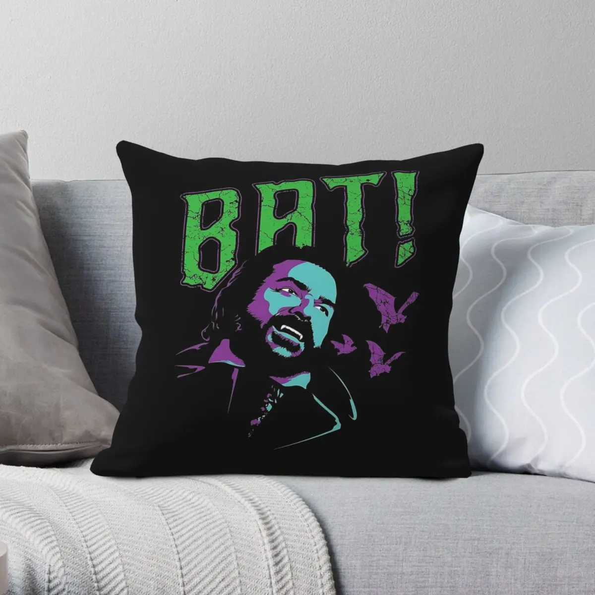 Laszlo Cravensworth Vampire Square Pillowcase Polyester Linen Velvet Pattern Zip Decor Throw Pillow Case Sofa Cushion Cover