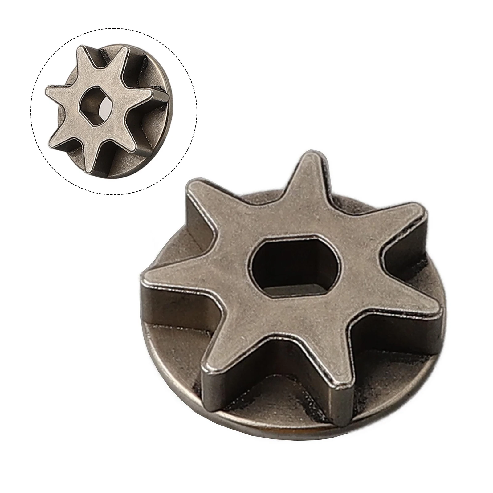 7 Tooth Sprocket Chainsaw Sprocket Electric Chain Saw Sprocket Electric Saw Gear Metal Power Tools 36mm/1.41Inch