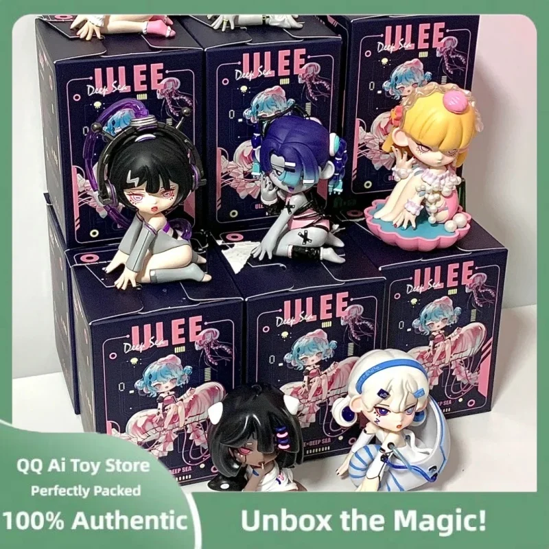 

New Ulee The Deep Sea Series Blind Box Lovely Mystery Box Collectible Model Interior Decoration Kid Surprise Toy Brithday Gift