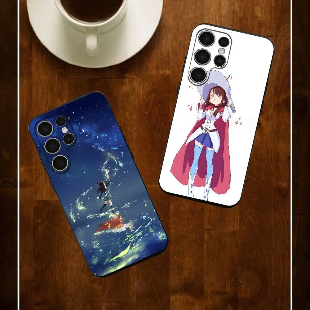 Little Witch A-Academia Anime Phone Silicone Case For Samsung S24 22 20 23 21 20 Ultra Plus Lite 5G Print Cover