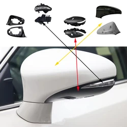 LHD Auto Side Rearview Mirror Cover Shell For LEXUS ES IS 2013 2014 2015 2016 2017 CT 2011-2018 LS 2013-2016 GS 2012-2017 RC