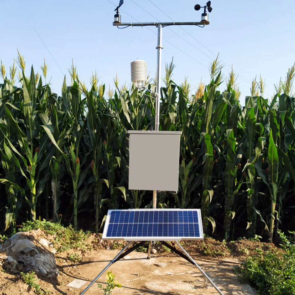 2025Small Automatic Temperature Humidity Sensor of Agricultural Weather Stations for Agriculture Industry