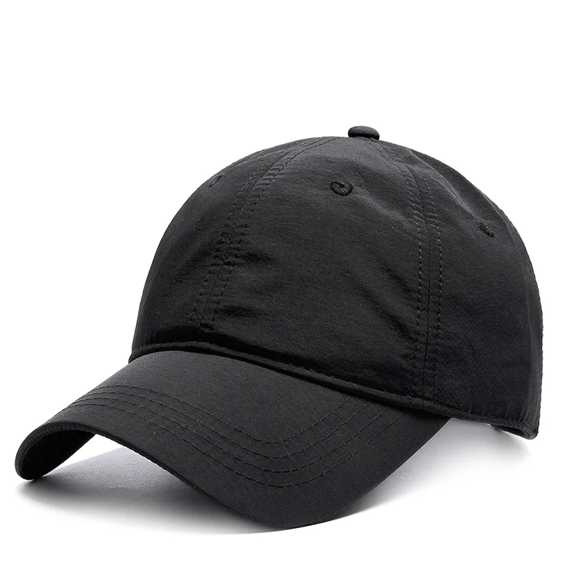 Quick-Drying Cap Male Hat Summer Thin Type Sunscreen Big Head Circumference Baseball Cap