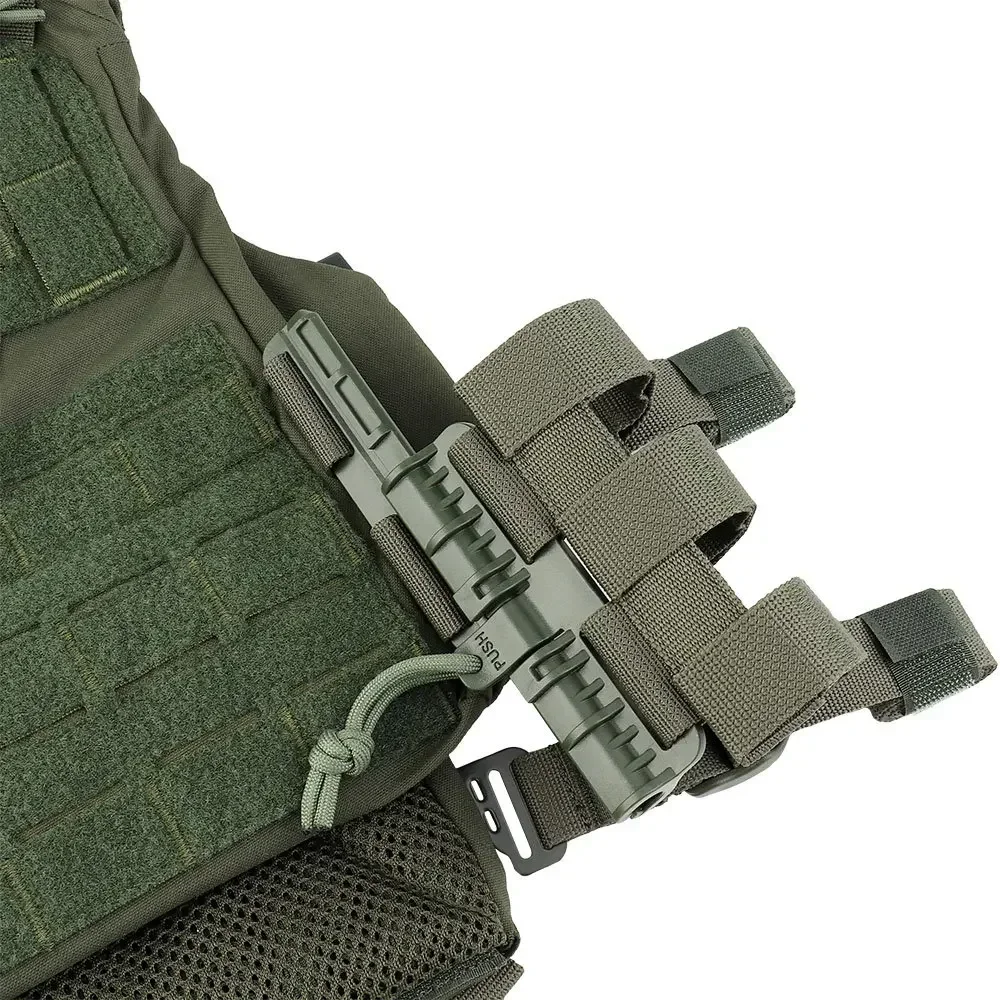 Kamizelka myśliwska na zewnątrz Combat Quick Release On/Off MOLLE Training wyposażona w szybką regulację Wielowymiarowy uchwyt na talerze K19