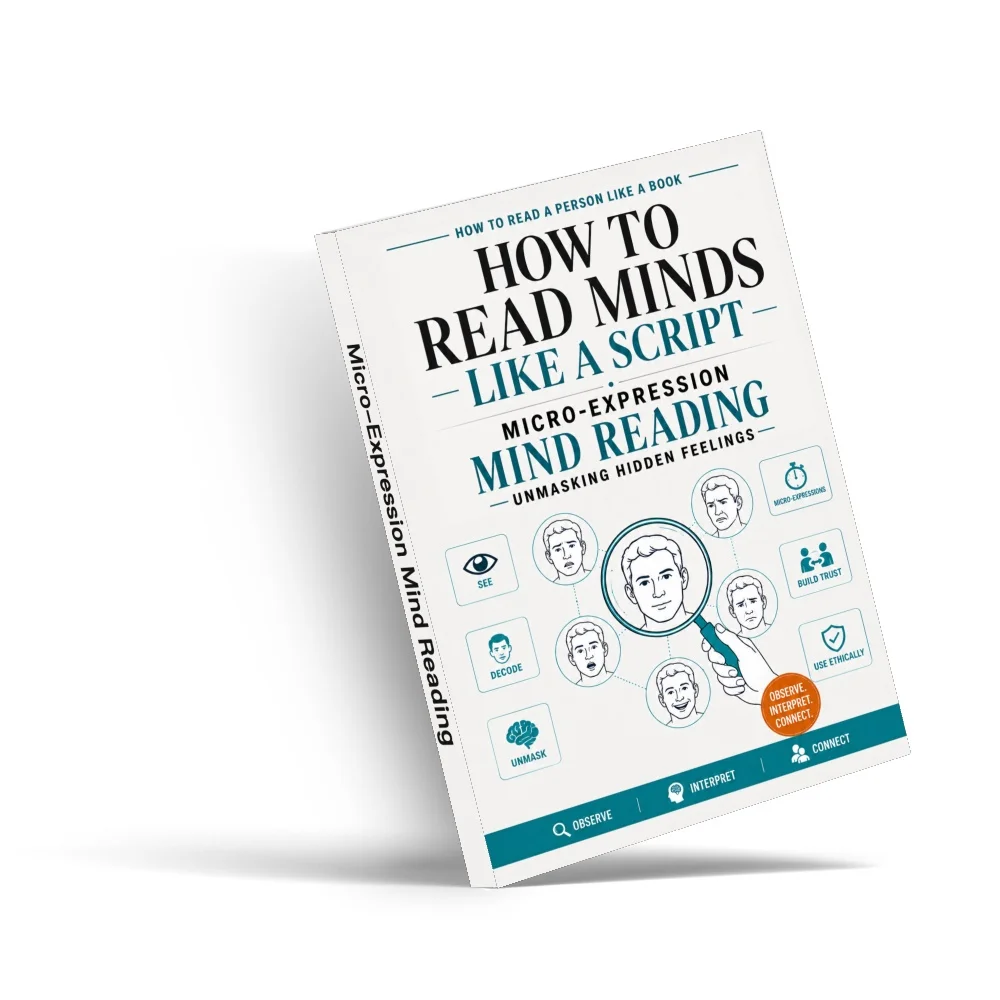 Read People Like a Script: Micro-Expressions, Guide to Facial Cues, Body Language, Emotions, Trust and Social Awareness
