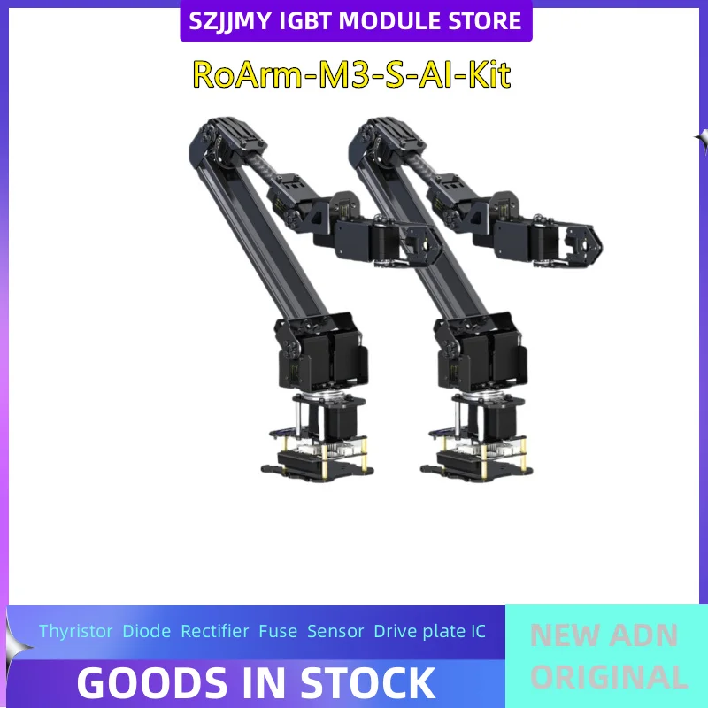 

ESP32 5+1 Degrees of Freedom DOF High Torque Bus Servo Robot Arm AI Development Kit NEW ORIGINAL IN STOCK