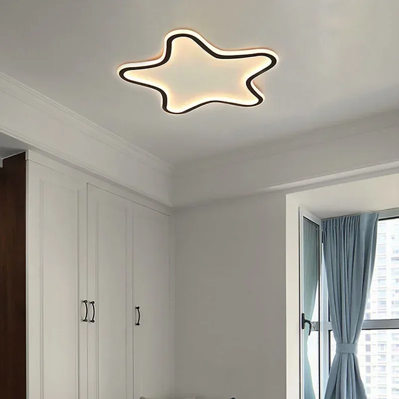 Moderne LED-plafondlamp voor slaapkamer, woonkamer, eetkamer, kinderkamer, plafondkroonluchter, binnenglans, huisdecoratie, lichtpunt