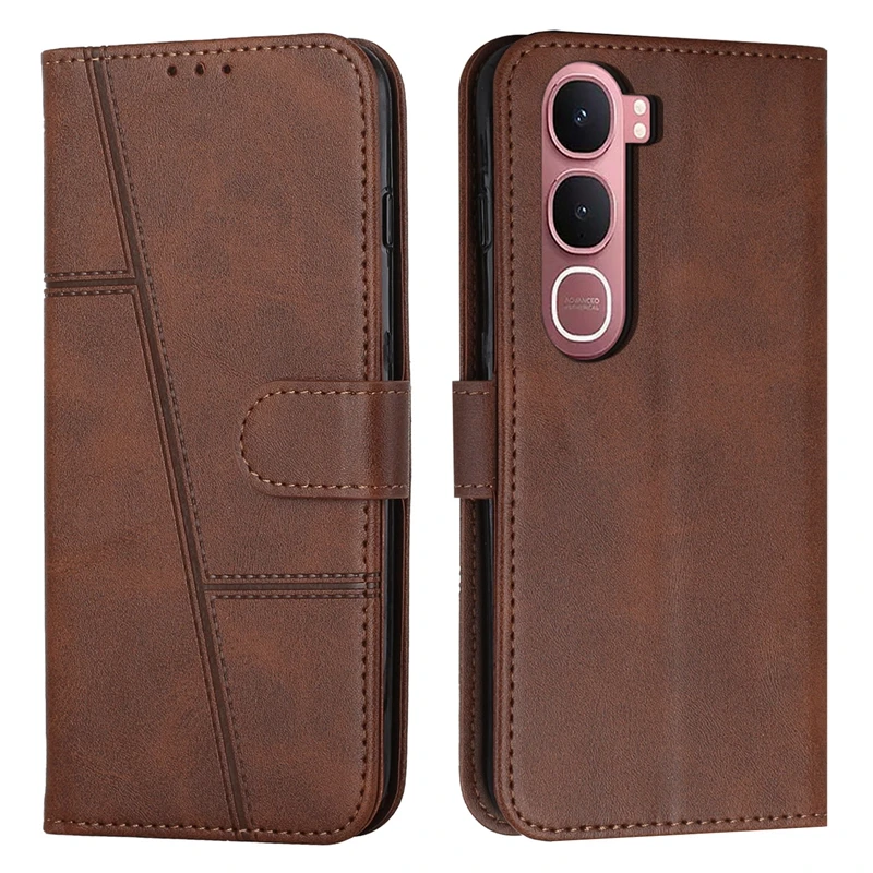 Etui Portfel z Klapką do VIVO Y31 2025, Pokrowiec na Telefon Coque Vivo Y31 5G VIVOY31 Y 31 2025 V2521, Skórzane Etui Ochronne Funda — zdjęcie produktu 2