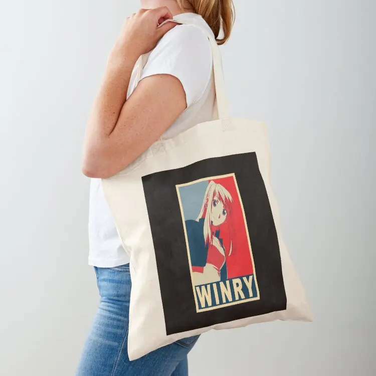 

Winry Rockbell - Poster Tote Bag sacs de shopping Canvas stote bag hand bags shopping cart bags