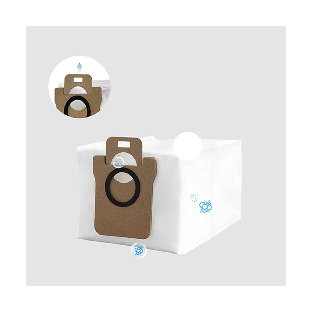 Kantong debu Ultra S10 S10 Pro, kantong debu untuk Omni X10 + aksesori kantong sampah Robot