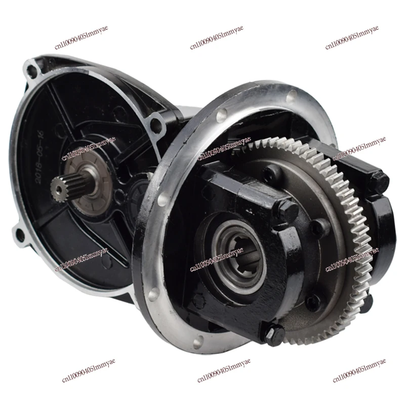 

Electric tricycle tooth bag rear axle transmission differential electric integrated big Thai tooth bag assembly
