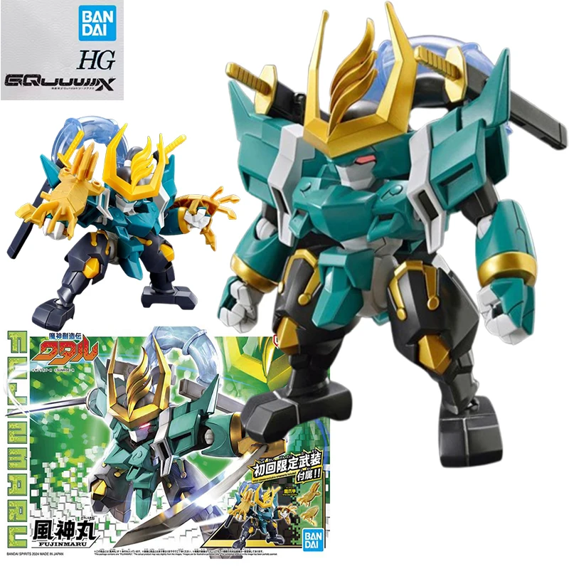 

BANDAI оригинальный GUNDAM MASHIN CREATOR WATARU HG FUJINMARU аниме фигурка в сборе модель игрушки Коллекционная модель украшения
