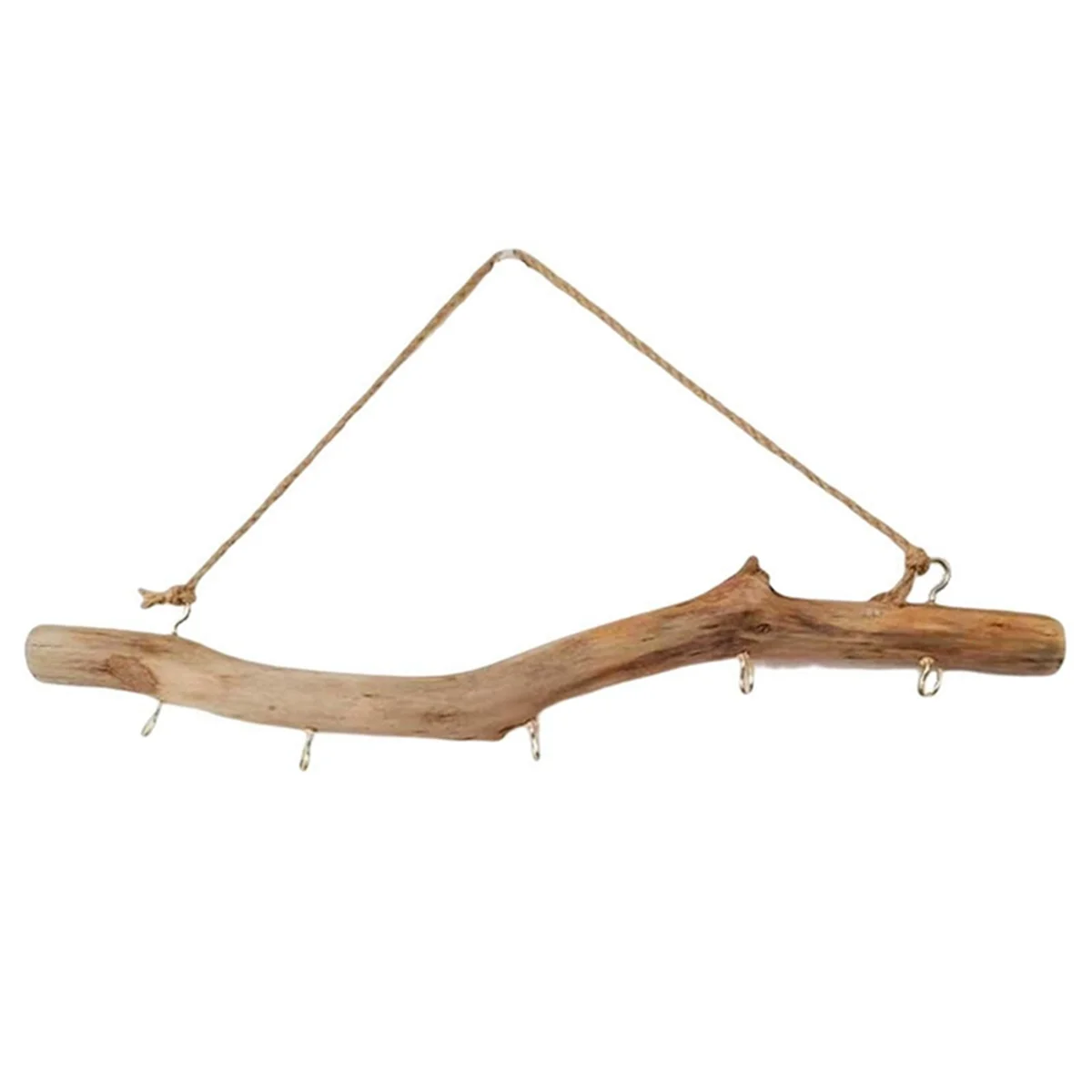 Wooden Hook Driftwood Hook Vintage Decor Supplies Easy to Use Branch Hanger Holder for Entryway Small Item Closet