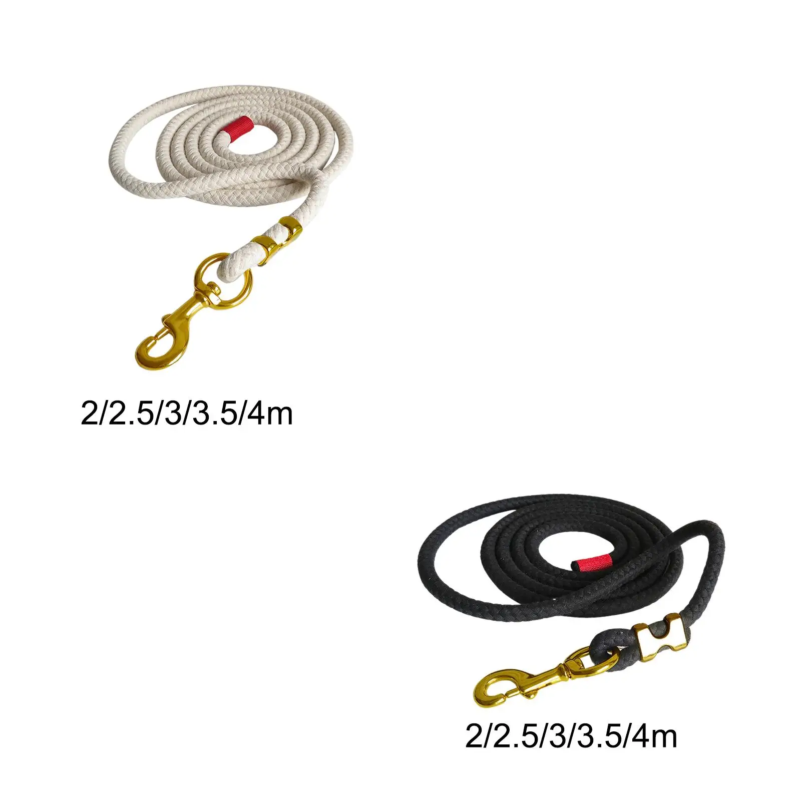 

Свинцовая веревка для лошадей, хлопковый шнур с петлей, практичный с застежкой-крючком, плетеный трос для лошадей, наездник